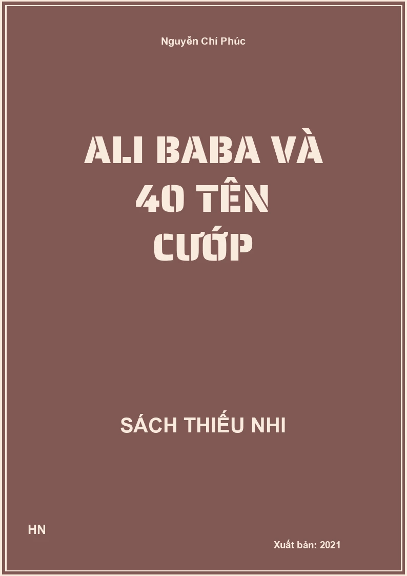 Ali Baba và 40 tên cướp