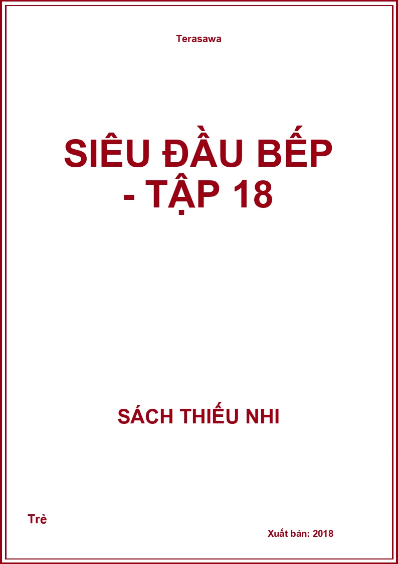 Siêu đầu bếp - Tập 18
