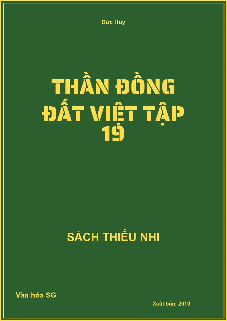 Thần đồng Đất Việt tập 19