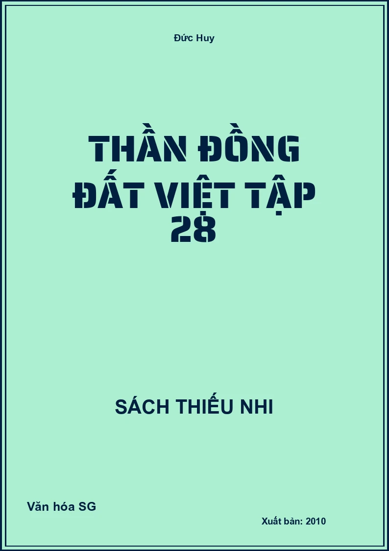 Thần đồng Đất Việt tập 28