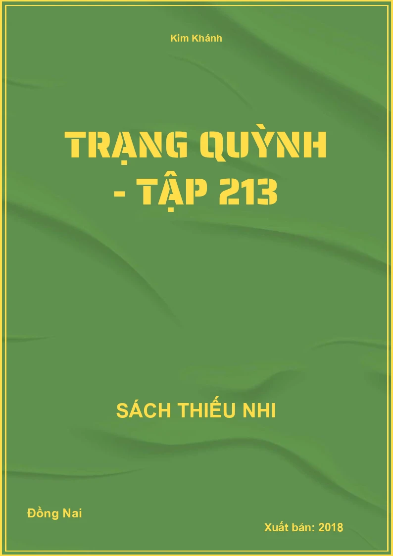 Trạng Quỳnh - Tập 213