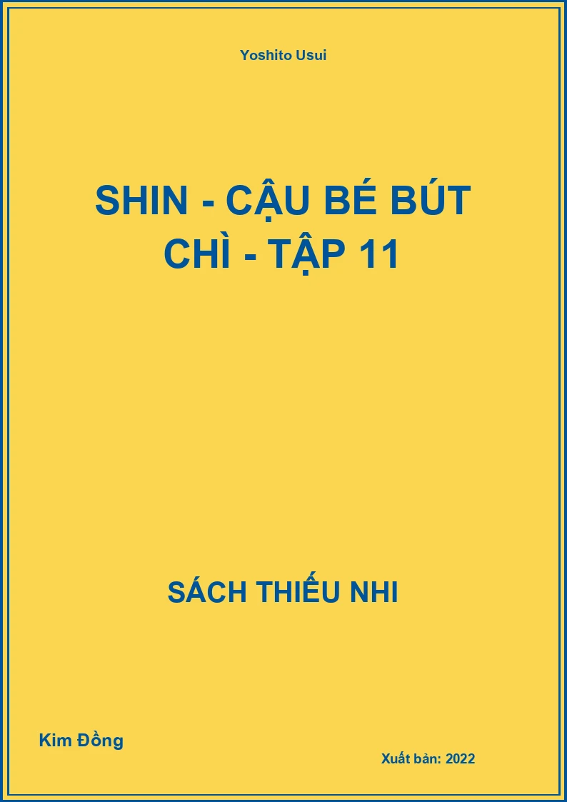 Shin - Cậu bé bút chì - Tập 11
