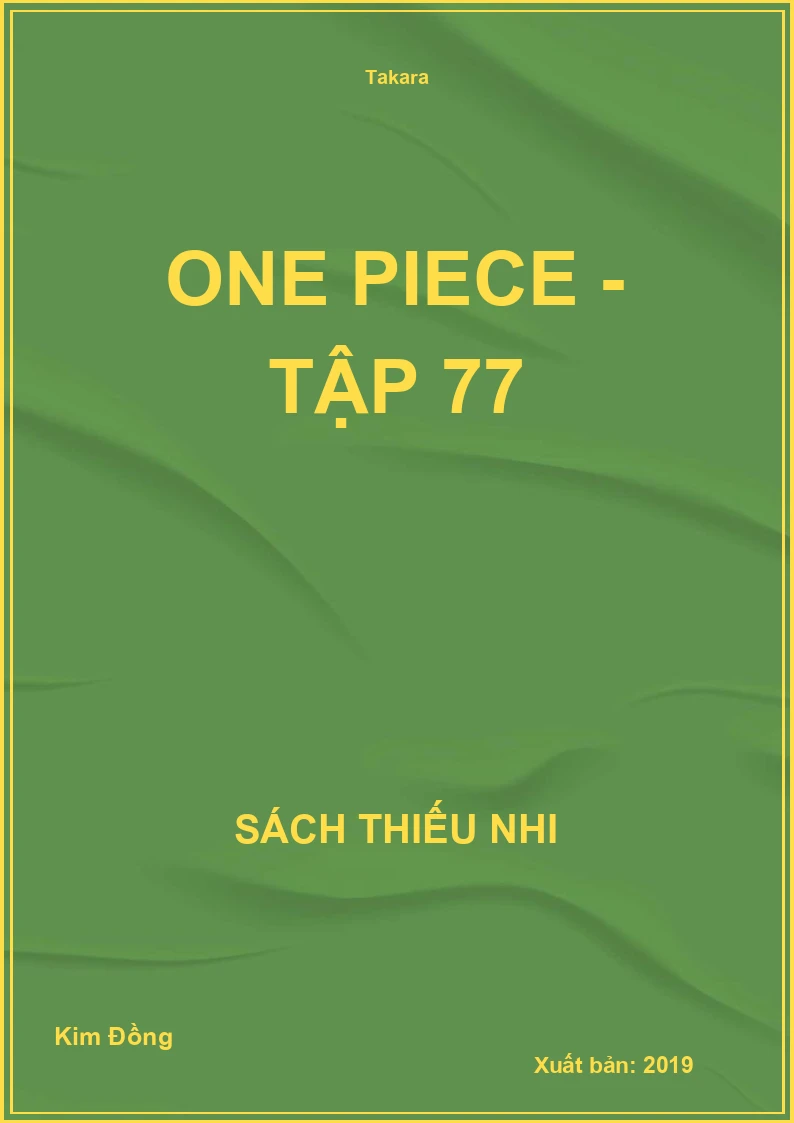 One Piece - Tập 77