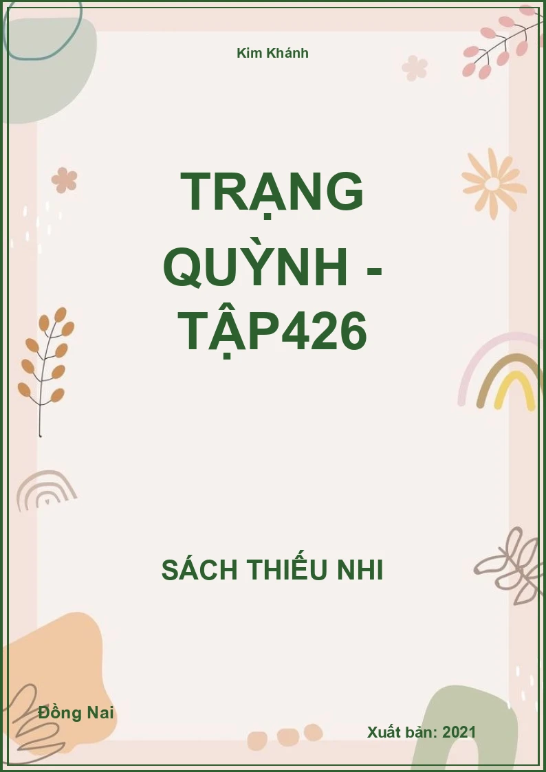 Trạng Quỳnh - Tập426