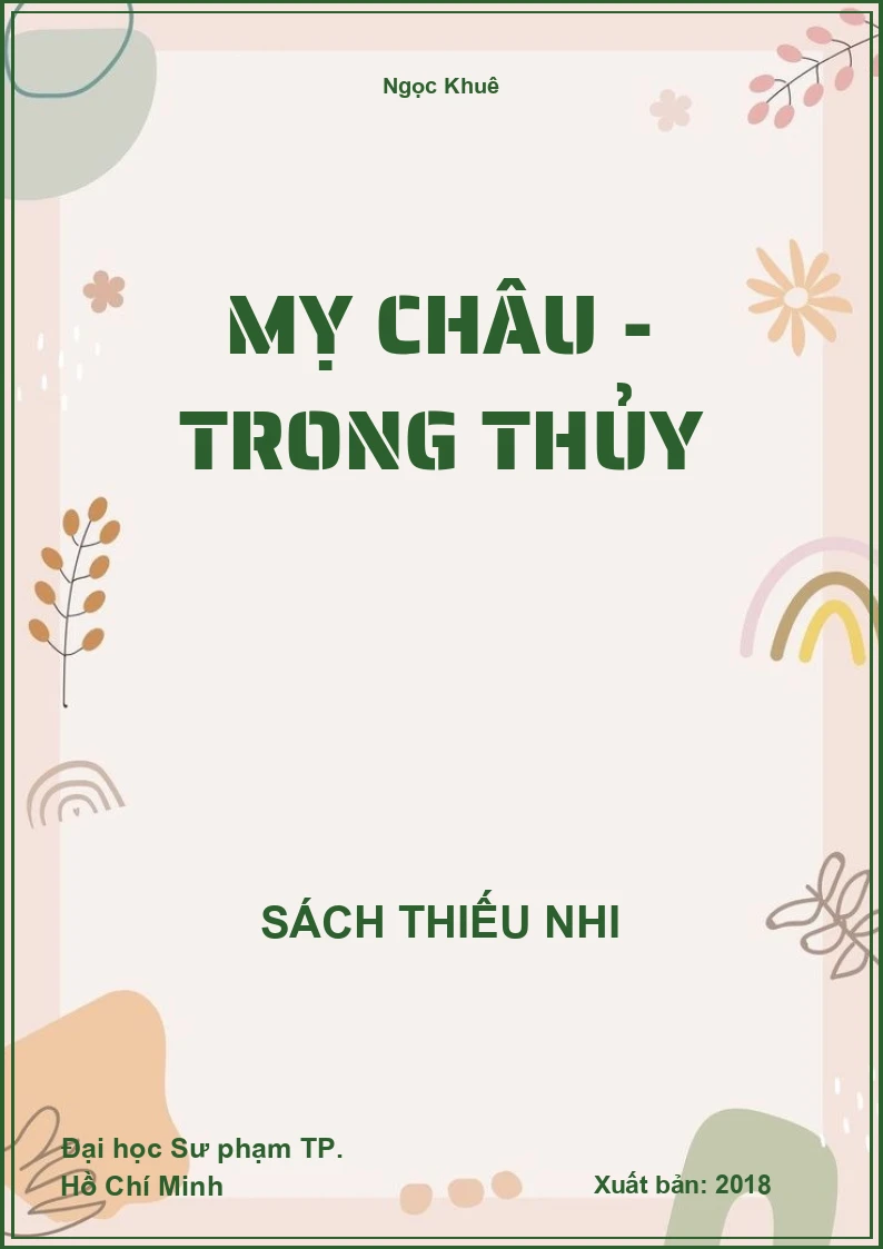 Mỵ Châu - Trong Thủy