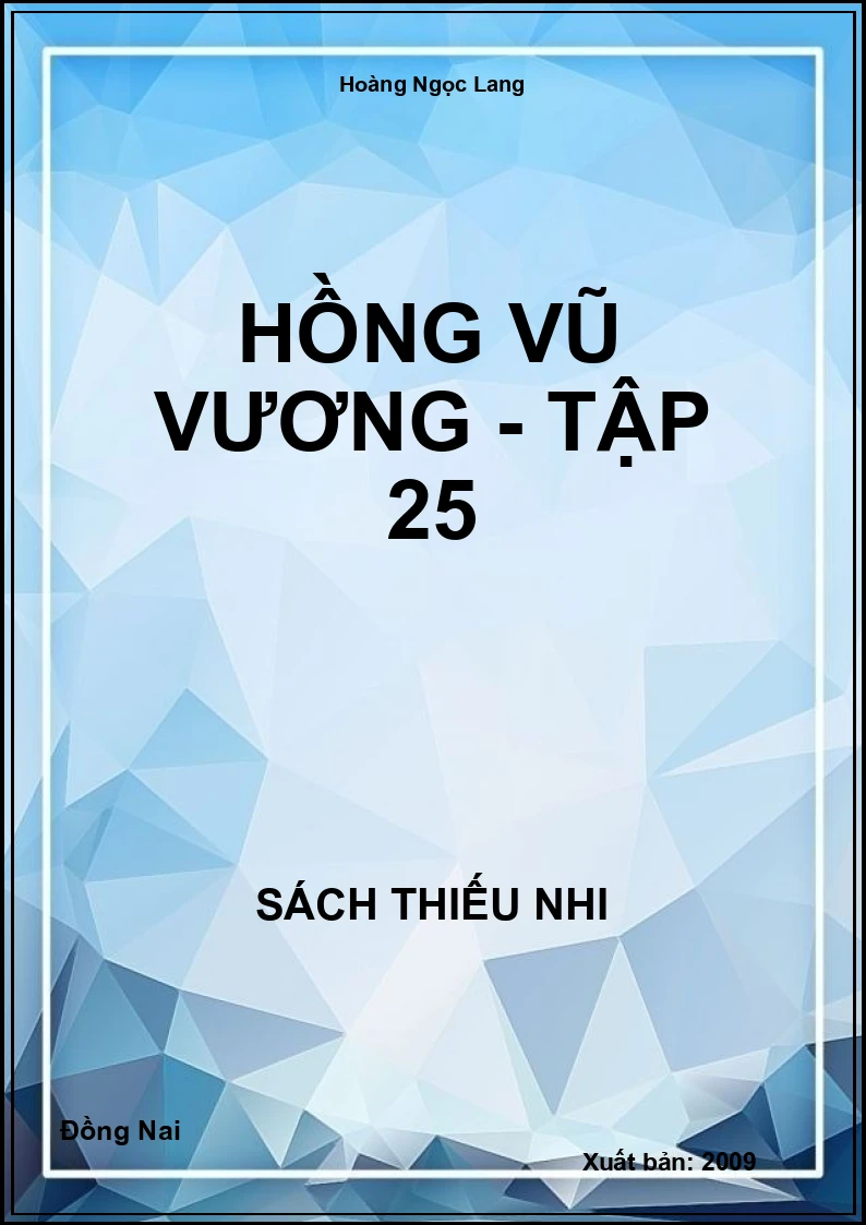 Hồng Vũ Vương - Tập 25