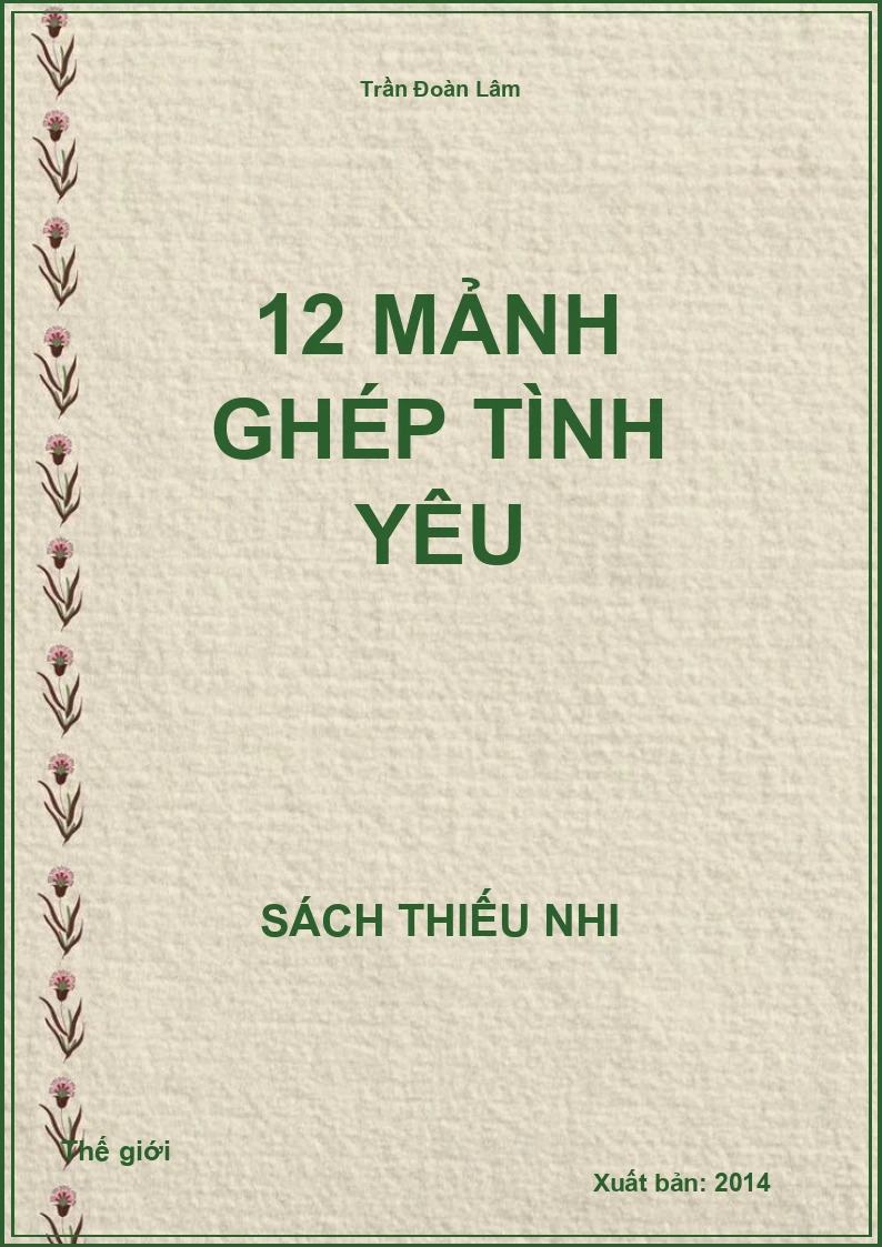 12 mảnh ghép tình yêu
