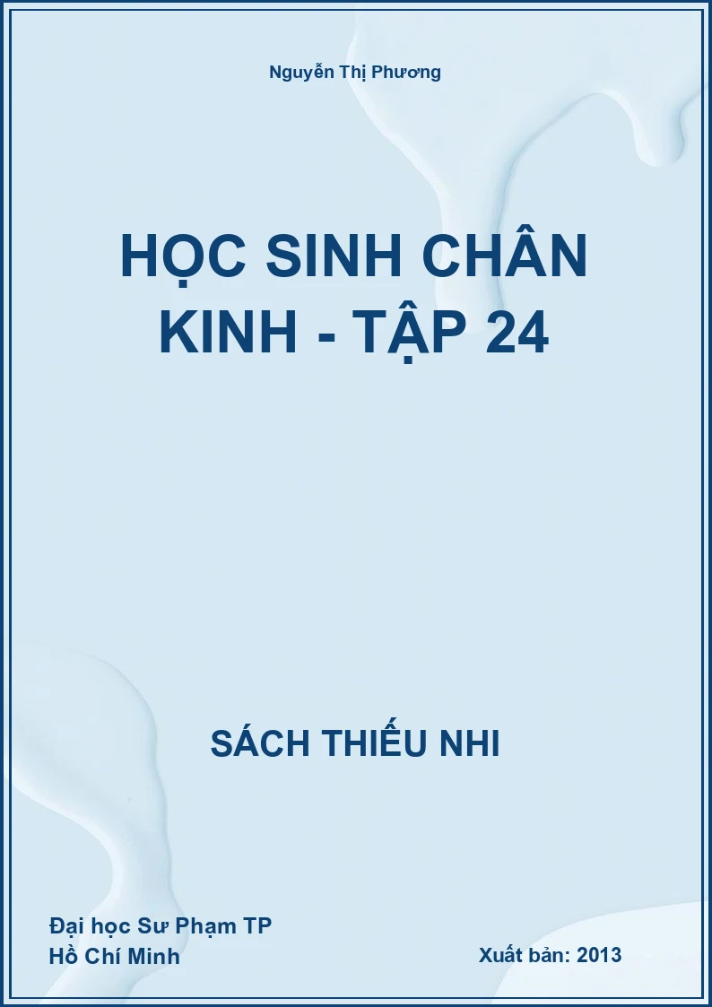 Học sinh chân kinh - Tập 24