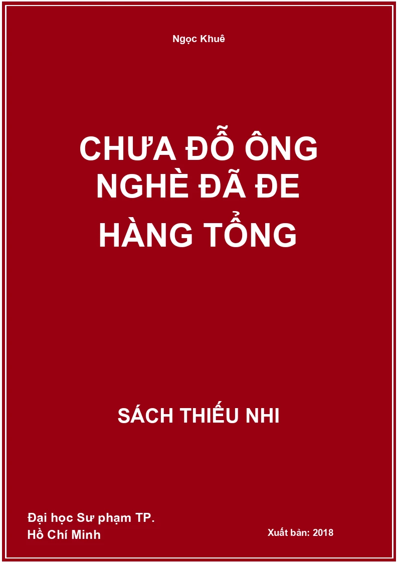 Chưa Đỗ Ông Nghè Đã Đe Hàng Tổng