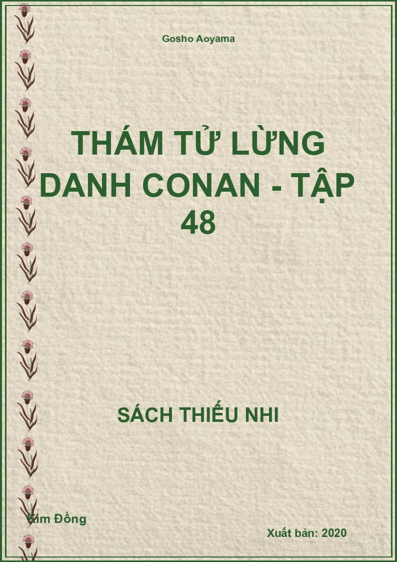 Thám tử lừng danh Conan - Tập 48