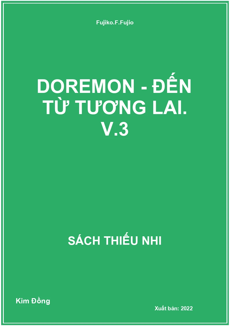 Doremon - Đến từ tương lai. V.3
