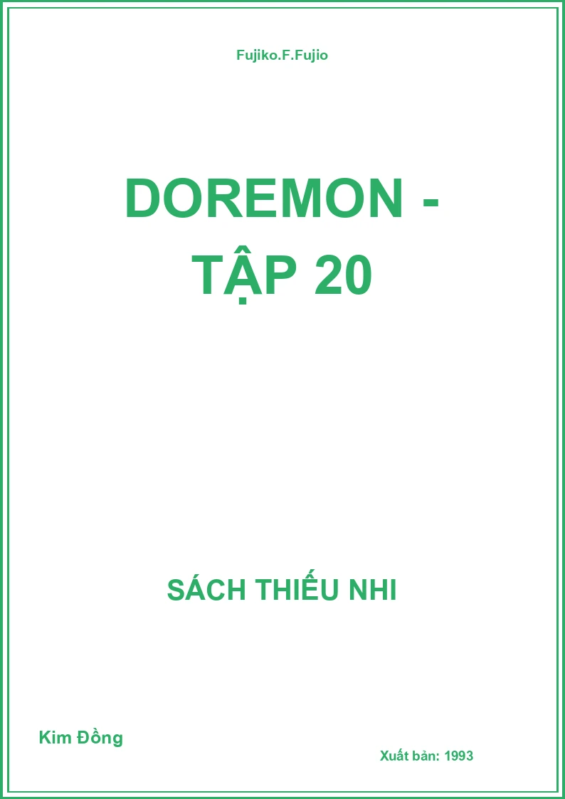 Doremon - Tập 20