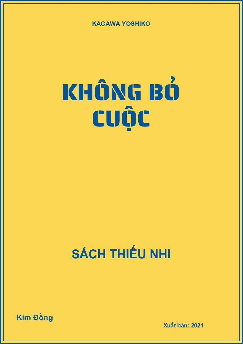 Không bỏ cuộc