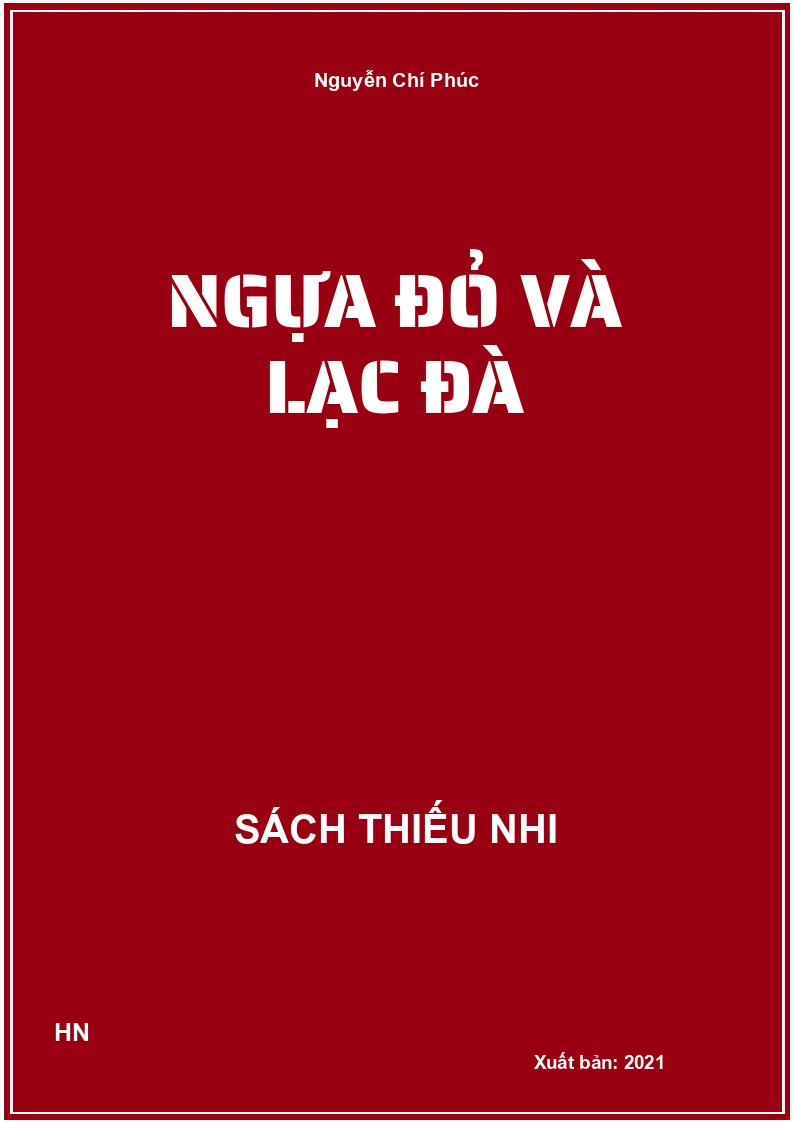 Ngựa đỏ và lạc đà