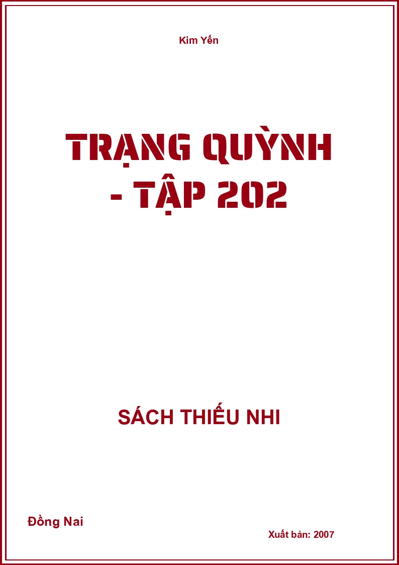 Trạng Quỳnh - tập 202