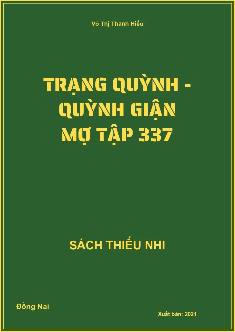 Trạng Quỳnh - Quỳnh giận mợ tập 337