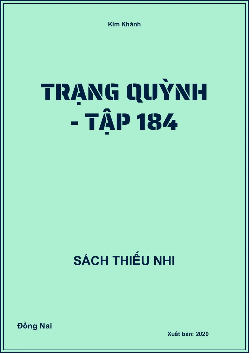 Trạng Quỳnh - Tập 184