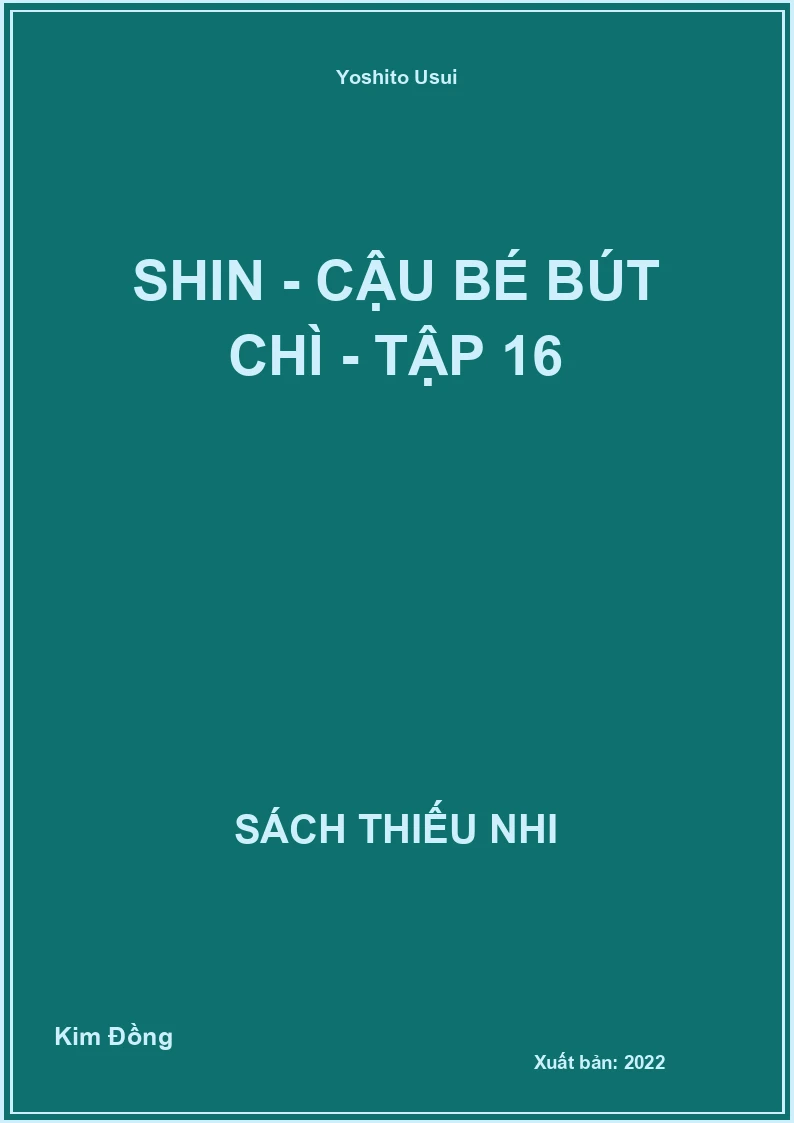 Shin - Cậu bé bút chì - Tập 16