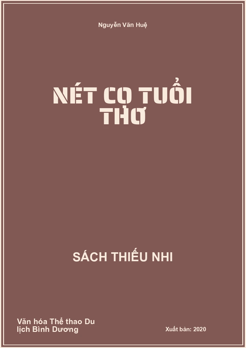 Nét cọ tuổi thơ