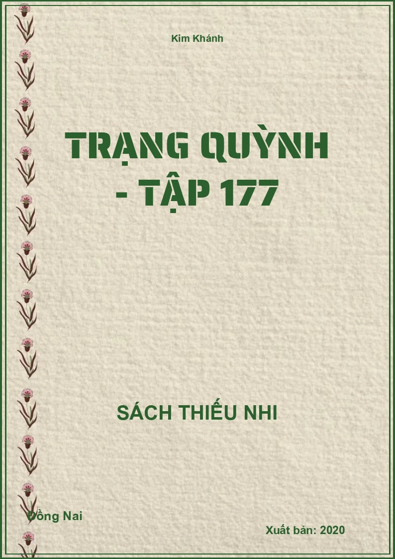 Trạng Quỳnh - Tập 177