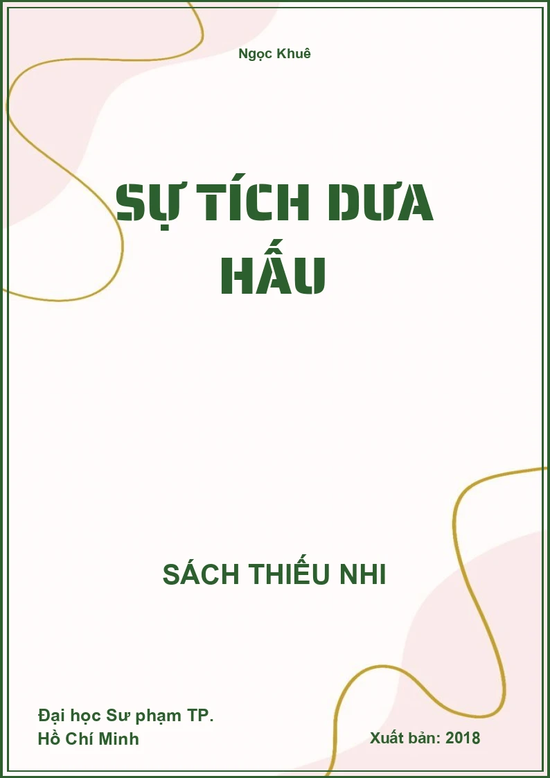 Sự tích dưa hấu