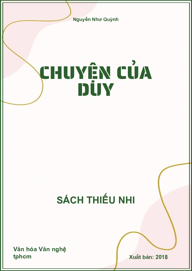 Chuyện của Duy