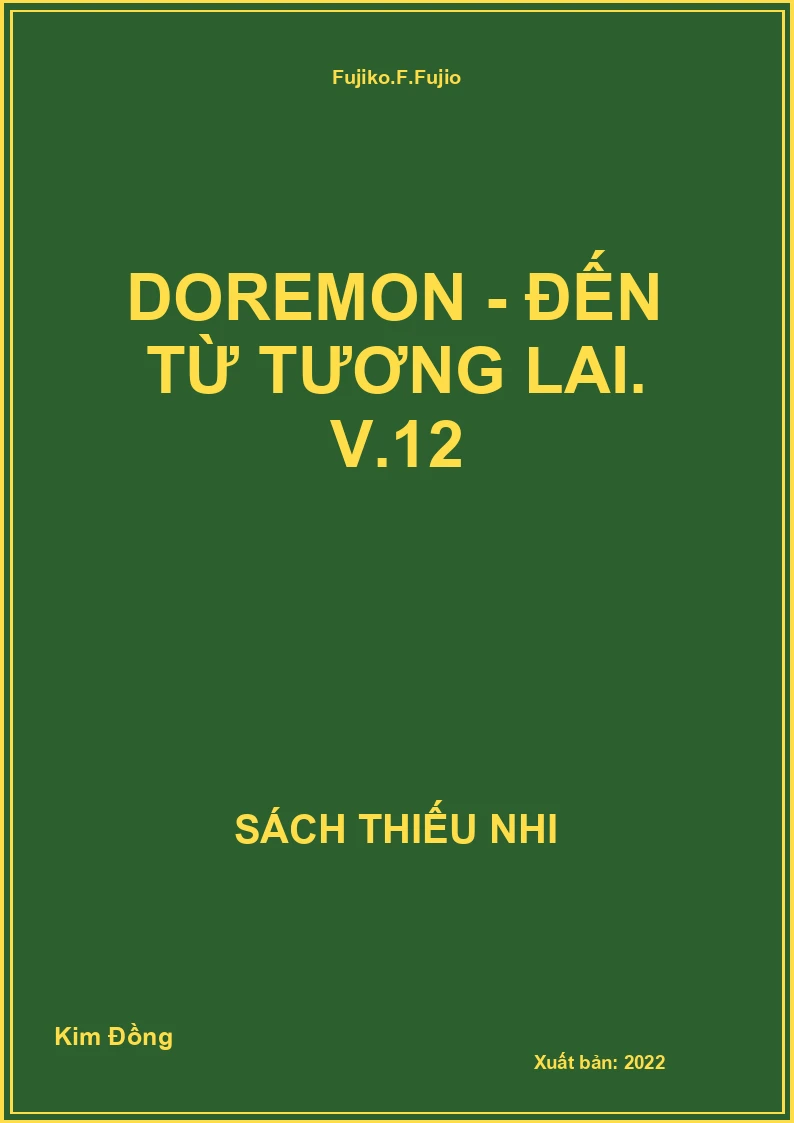 Doremon - Đến từ tương lai. V.12