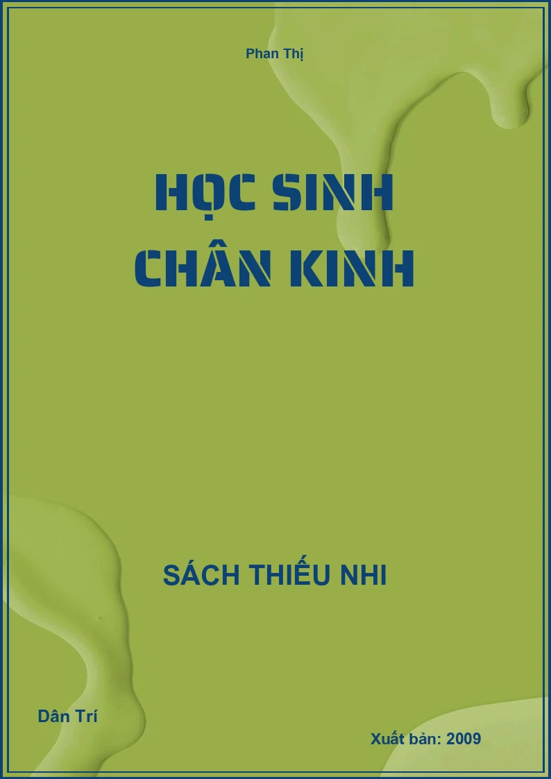 Học sinh chân kinh