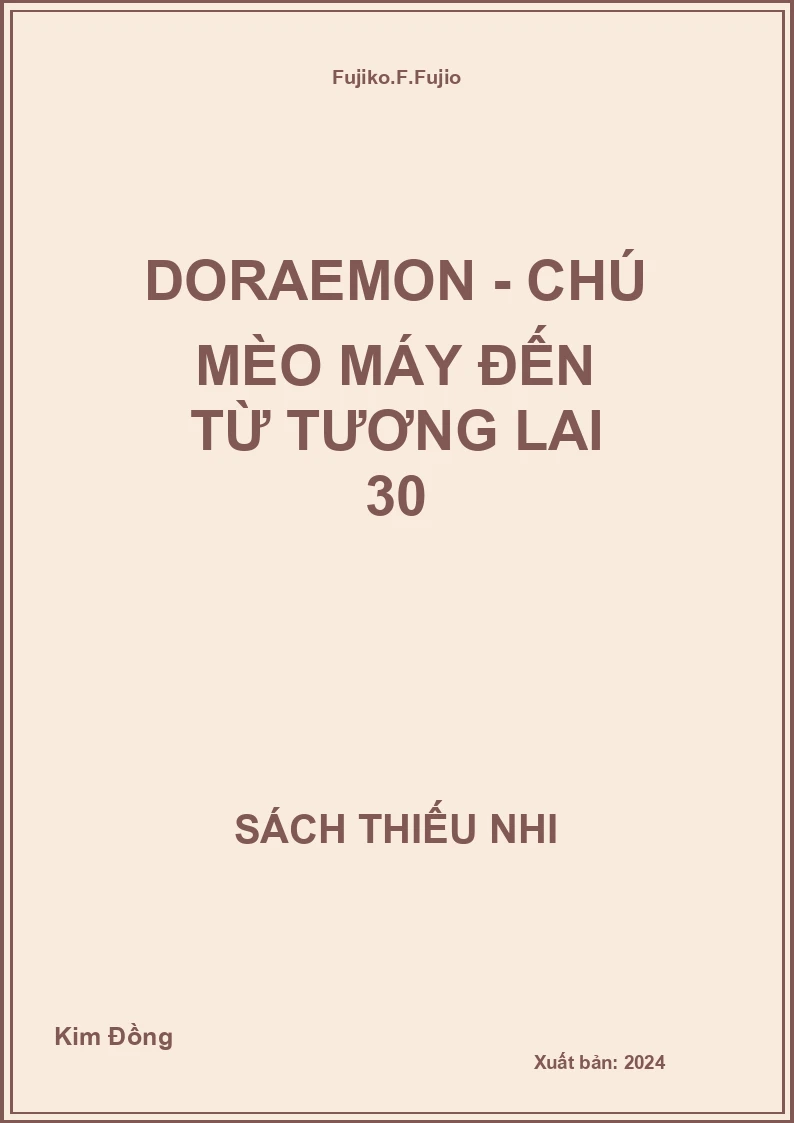 Doraemon - Chú mèo máy đến từ tương lai 30