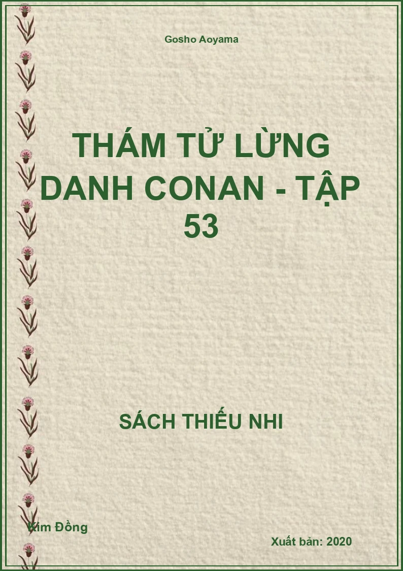 Thám tử lừng danh Conan - Tập 53