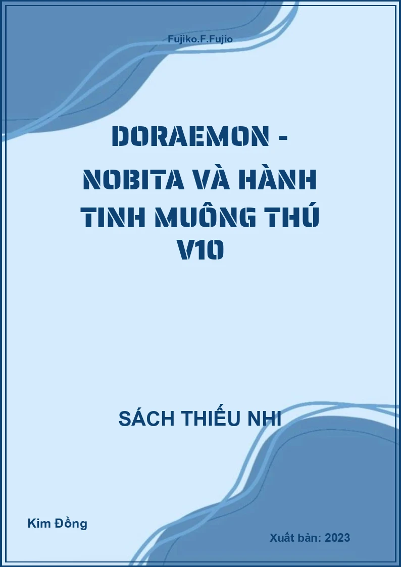 Doraemon - Nobita và Hành tinh muông thú V10