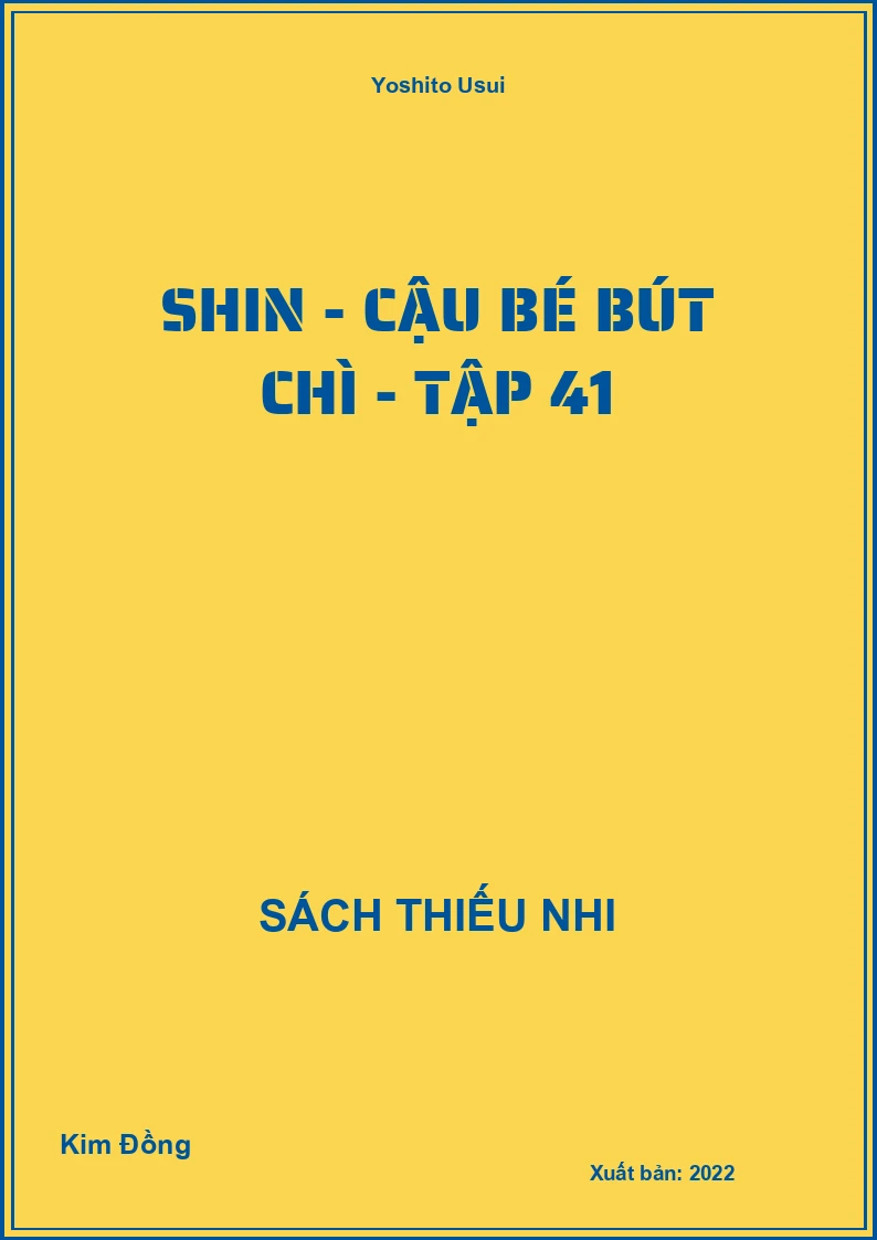 Shin - Cậu bé bút chì - Tập 41