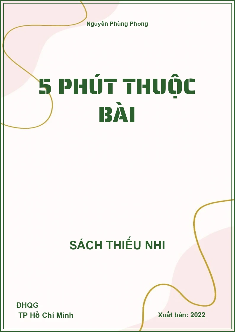 5 phút thuộc bài