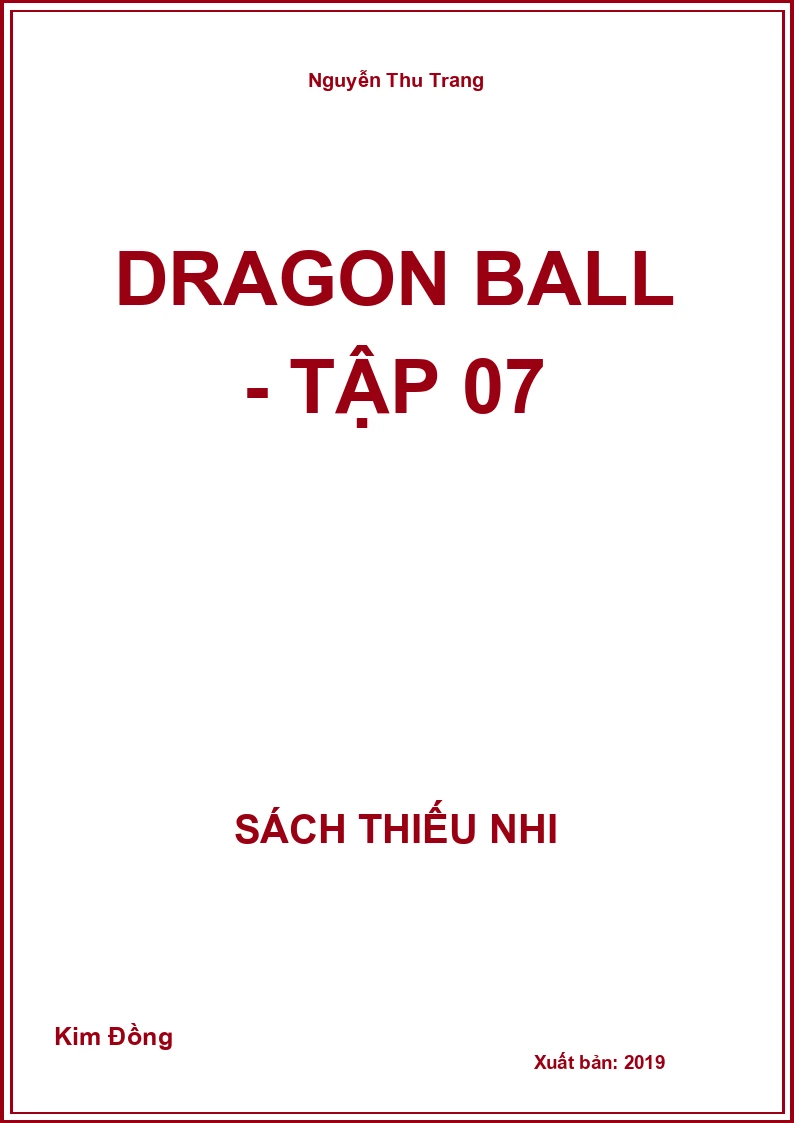 Dragon Ball - Tập 07