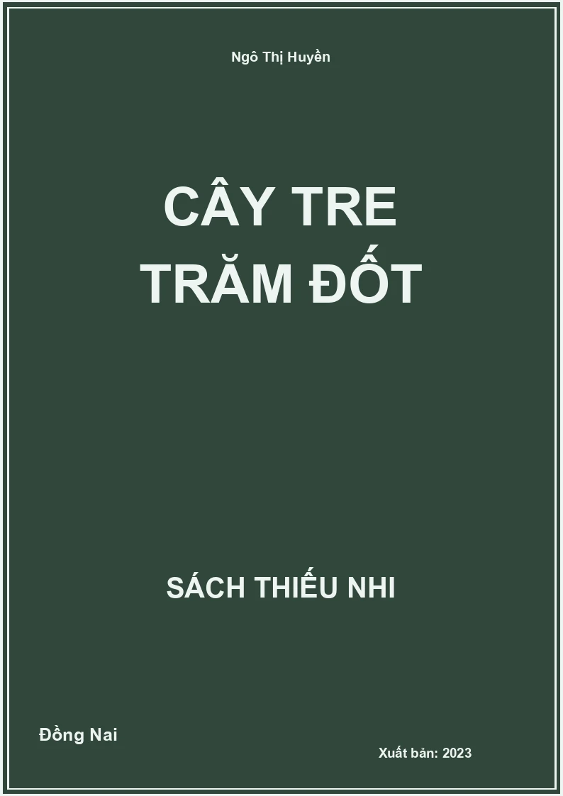 Cây tre trăm đốt