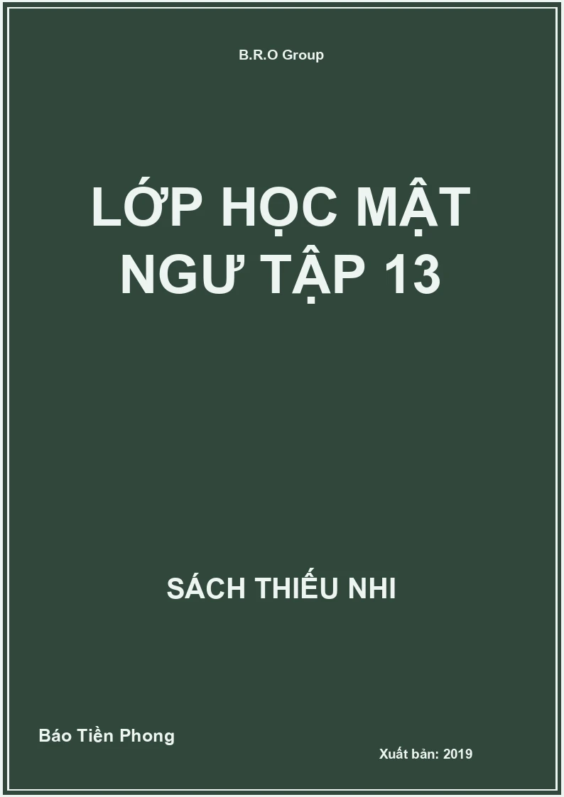 Lớp Học Mật Ngư Tập 13