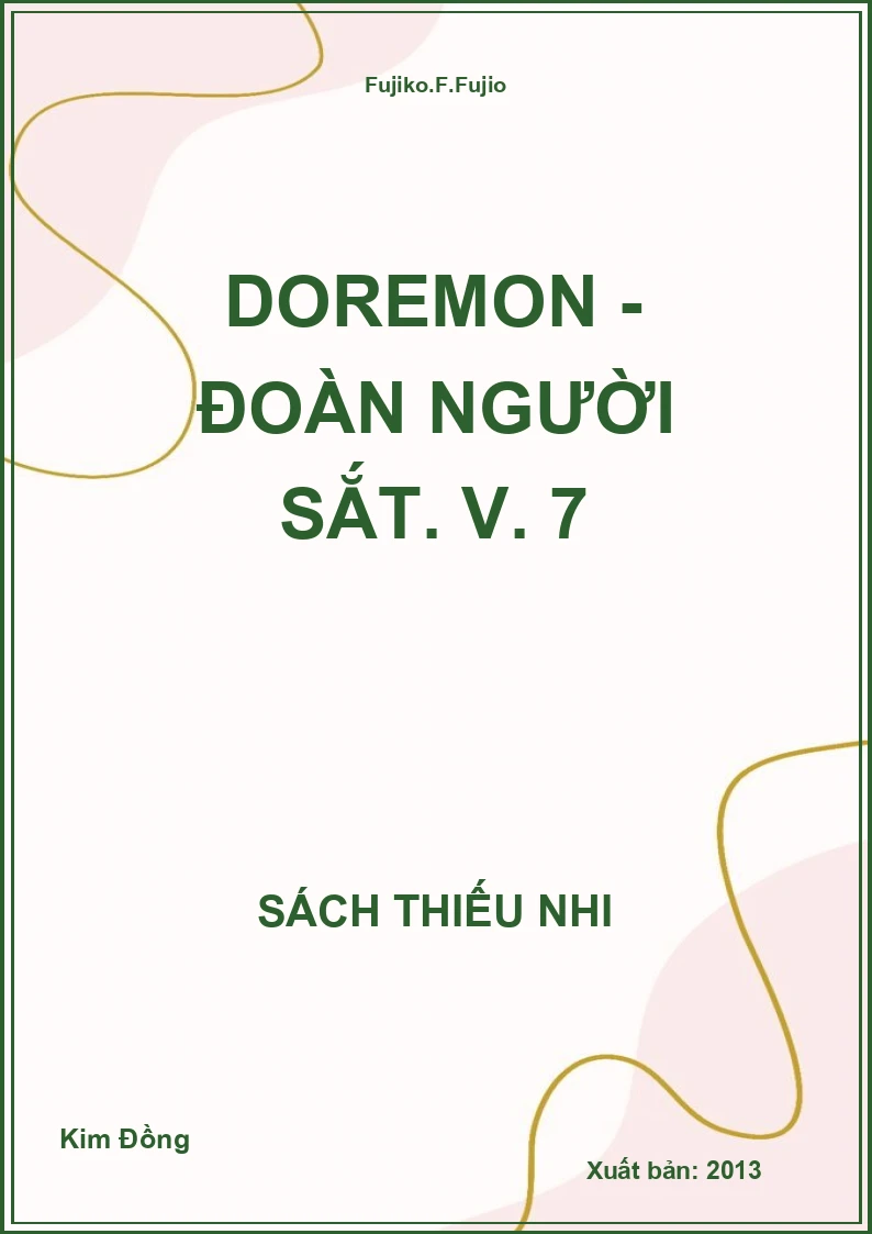 Doremon - Đoàn người sắt. V. 7