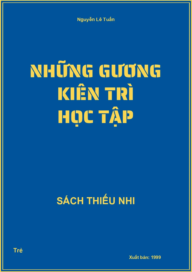 Những gương kiên trì học tập