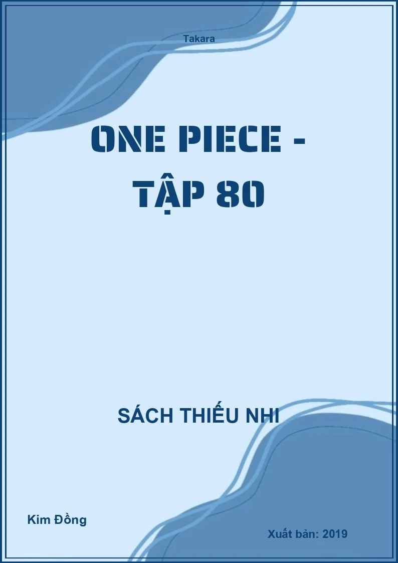 One Piece - Tập 80