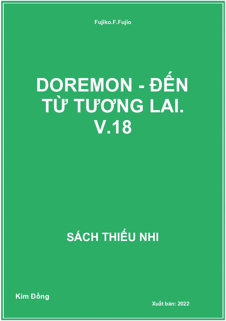 Doremon - Đến từ tương lai. V.18