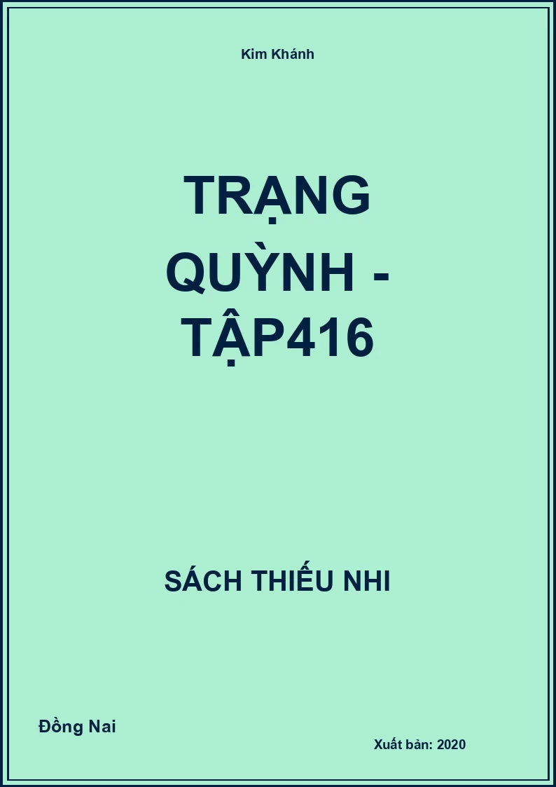 Trạng Quỳnh - Tập416