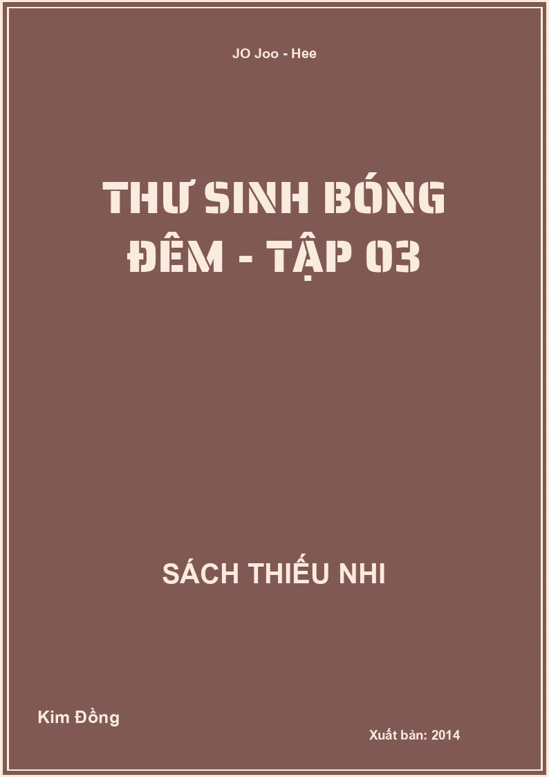 Thư Sinh Bóng Đêm - Tập 03