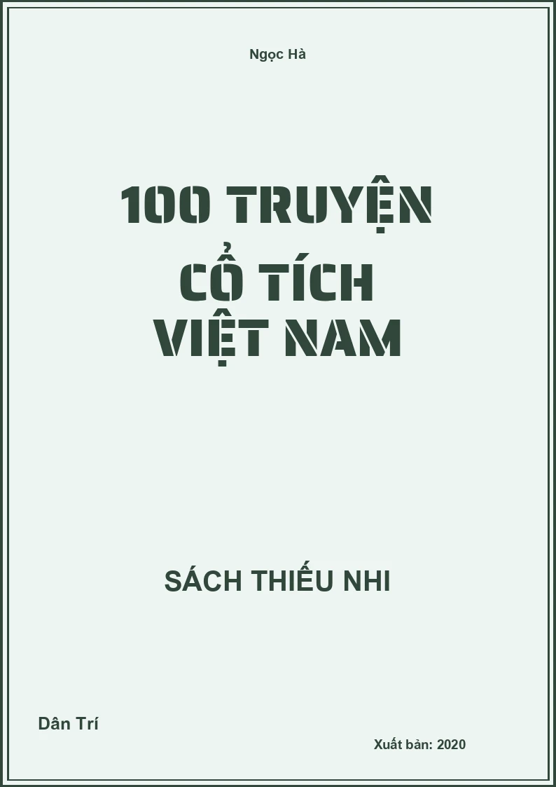 100 truyện cổ tích Việt Nam