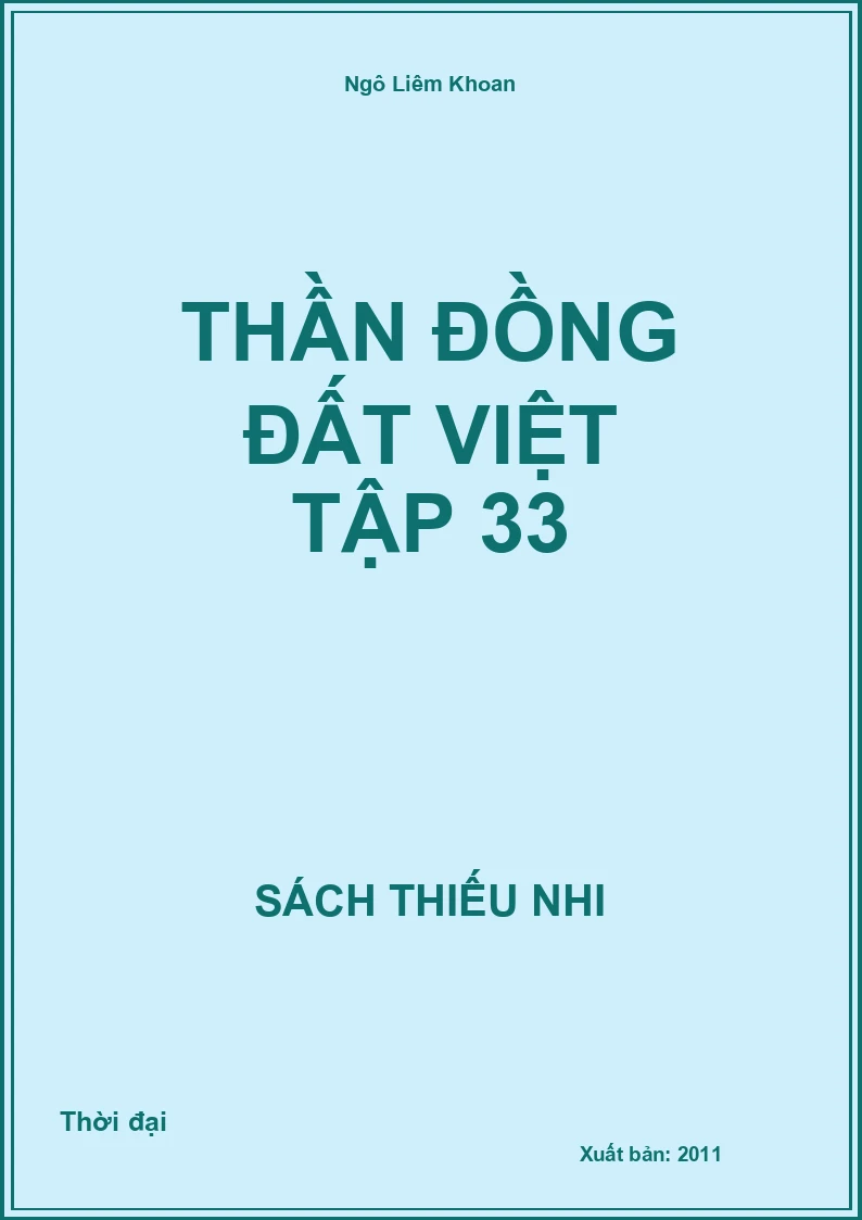 Thần đồng Đất Việt tập 33