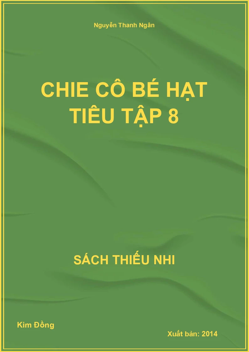 CHIE cô bé hạt tiêu tập 8