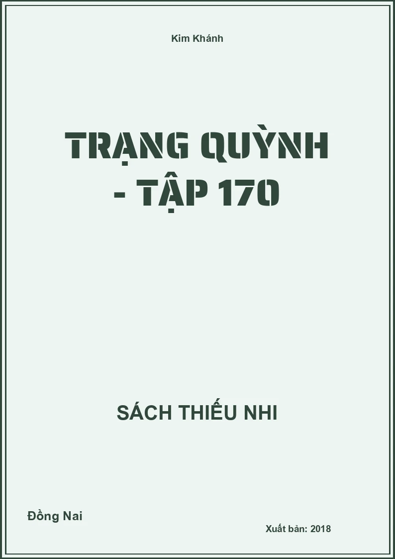 Trạng Quỳnh - Tập 170