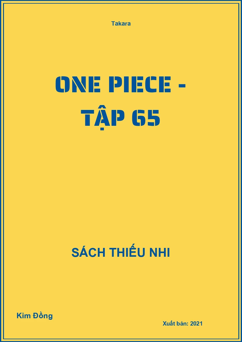 One Piece - Tập 65