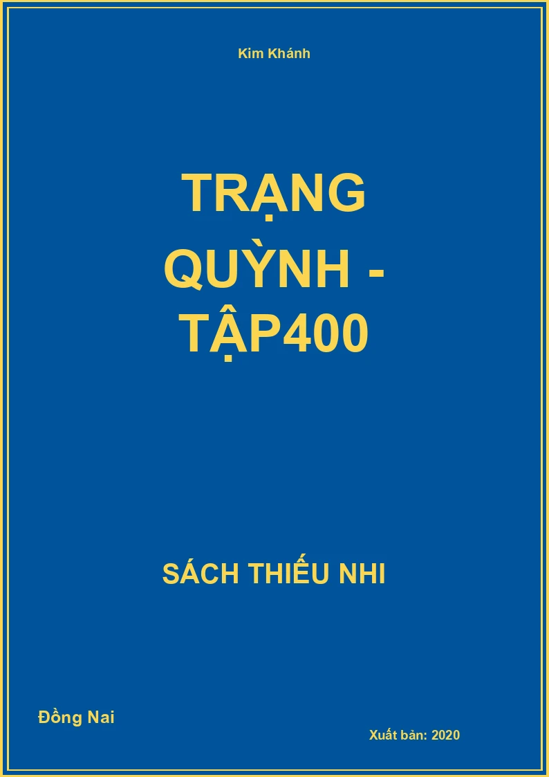 Trạng Quỳnh - Tập400