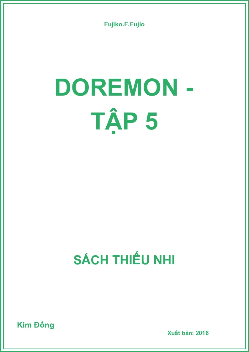 Doremon - Tập 5