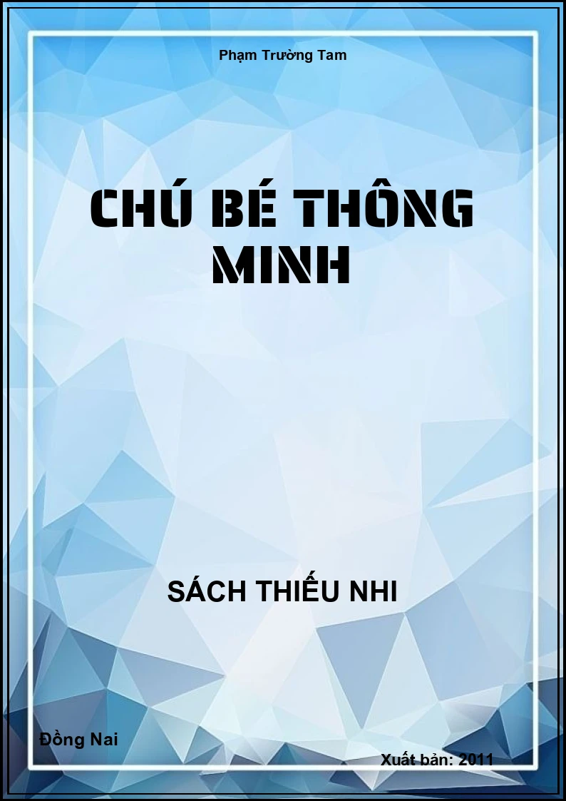 Chú bé thông minh